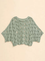 Maglia puro cotone girocollo maniche tre quarti Nerina