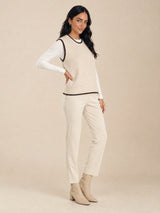 A10688 BEIGE three quarter