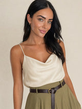 Gonna midi assimetrica con cintura Elisia
