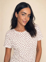 T-shirt over con fragoline Mirta
