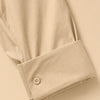 Camicia slim in puro cotone con fiocco dietro regolabile Lurea
