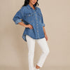 223606 BLU JEANS three quarter