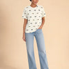 T-shirt over con bassotti Piuma