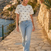 T-shirt over con bassotti Piuma