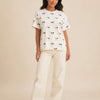 T-shirt bassotti Piuma BEIGE hero