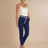 Pantalone regular in cotone Elisia
