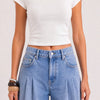 Jeans dritto 7/8 Elettra
