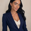 Giacca blazer in puro cotone Marika