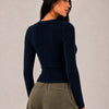 Cardigan a trecce in viscosa fredda paricollo Lidia