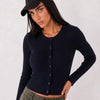 Cardigan a trecce in viscosa fredda paricollo Lidia