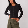 Cardigan a trecce in viscosa fredda paricollo Lidia