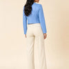 Giacca in ecopelle con zip Aurora