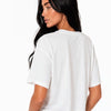 Maglia con inserti pizzo di rose