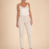 Pantalone regular in cotone Elisia