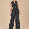 Completo gilet pantalone a pois Mirelda
