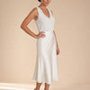 Canotta in viscosa lurex con pizzo Dafne
